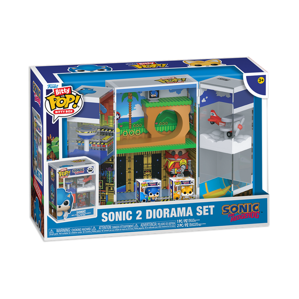 Bitty Pop! Bitty Box Sonic 2 Diorama Set (Pre-Order)