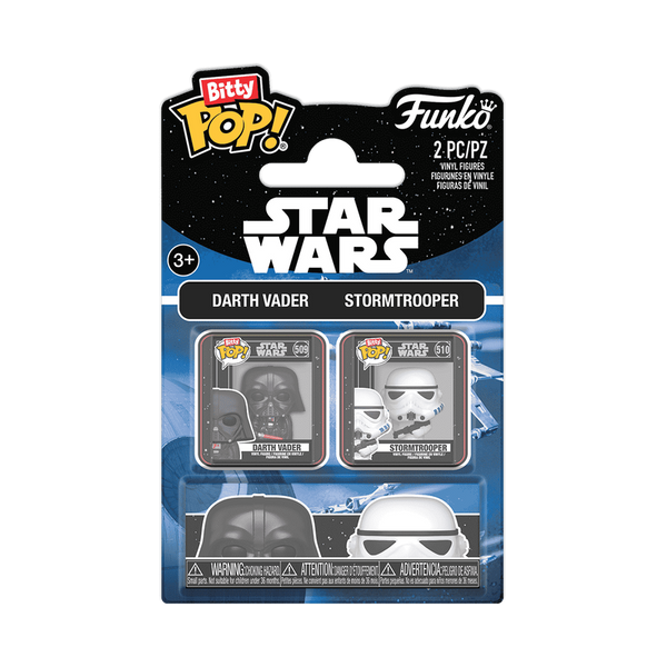 Star Wars Darth Vader and Storm Trooper Funko Bitty Pop! Mini-Figure 2-Pack