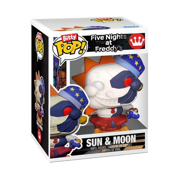 Five Nights at Freddys Withered Freddy & Sun Moon Funko Bitty Pop! Mini-Figure 2-Pack (Pre-Order)