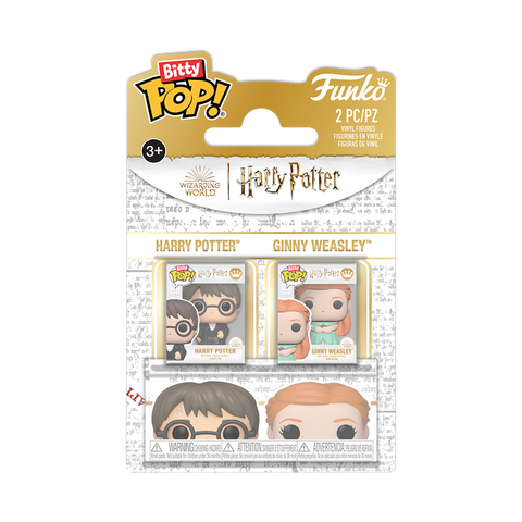 Harry Potter and the Goblet of Fire Harry Potter and Ginny Weasley Funko Bitty Pop! Mini-Figure 2-Pack