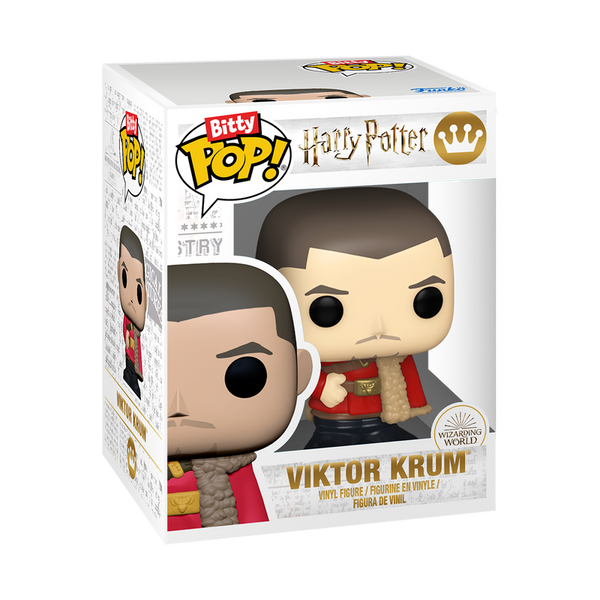Harry Potter and the Goblet of Fire Hermione Granger and Viktor Krum Funko Bitty Pop! Mini-Figure 2-Pack