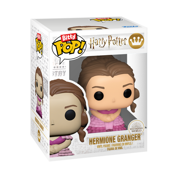Harry Potter and the Goblet of Fire Hermione Granger and Viktor Krum Funko Bitty Pop! Mini-Figure 2-Pack