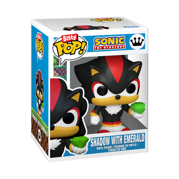 Sonic the Hedgehog Knuckles & Shadow with Emerald Funko Bitty Pop! Mini-Figure 2-Pack (Pre-Order)
