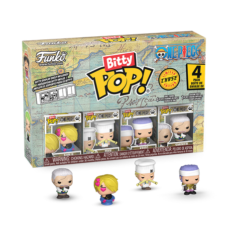Funko Bitty Pop! One Piece 4-Pack Series 3 - Sanji
