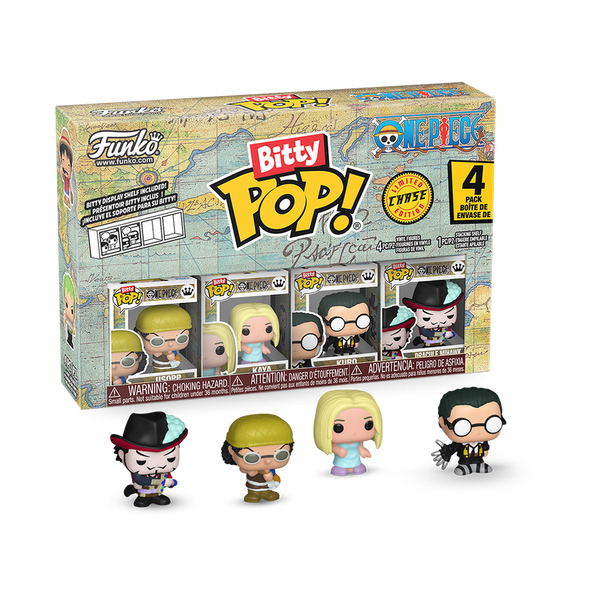 Funko Bitty Pop! One Piece 4-Pack -Bundle of 4