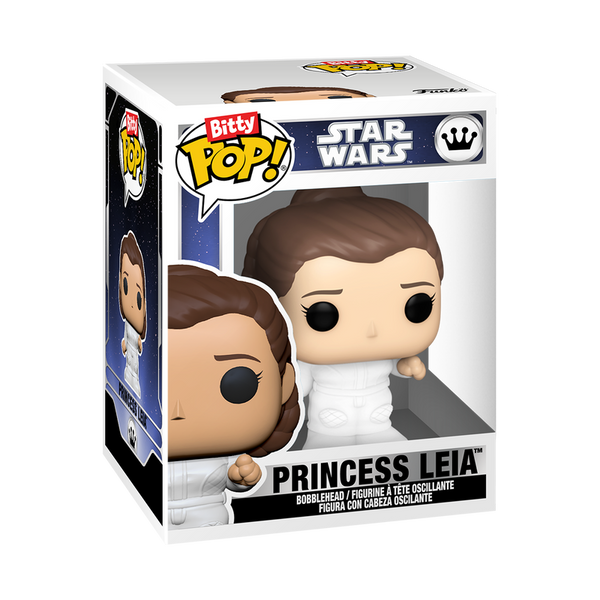 Star Wars: The Empire Strikes Back Princess Leia and Han Solo Funko Bitty Pop! Mini-Figure 2-Pack