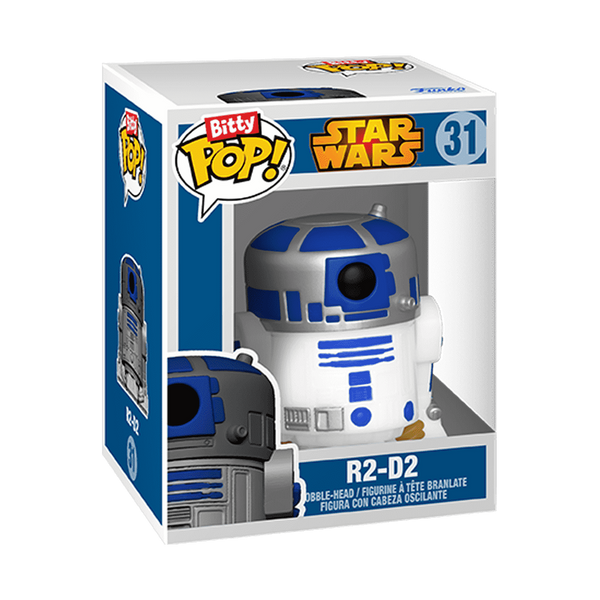 Star Wars Princess Leia & R2-D2 Funko Bitty Pop! Mini-Figure 2-Pack