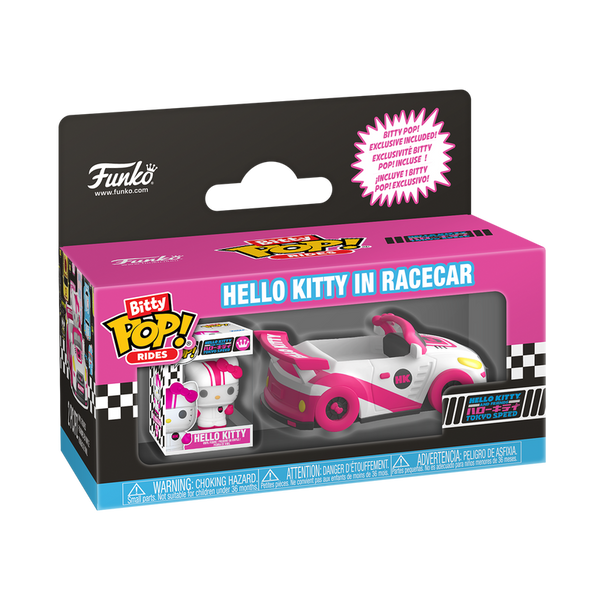 Bitty Pop! Rides Hello Kitty in Racecar (Pre-Order)