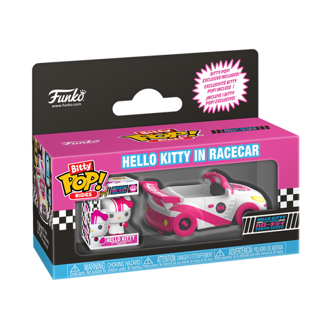 Bitty Pop! Rides Hello Kitty in Racecar (Pre-Order)
