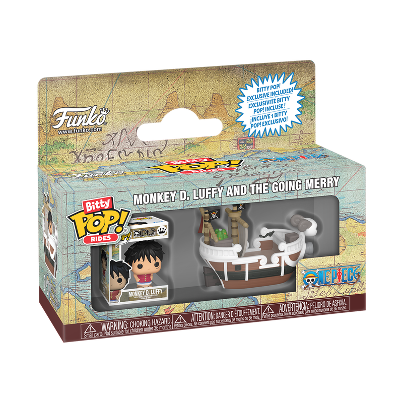 Bitty Pop! Rides Monkey D. Luffy and the Going Merry (Pre-Order)