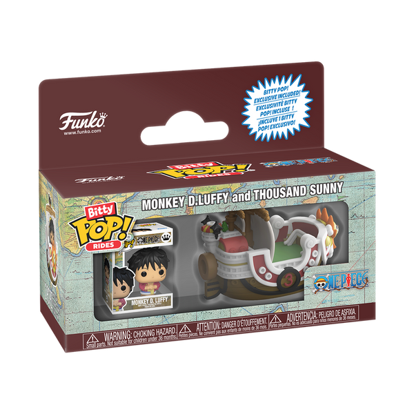 Bitty Pop! Rides Monkey D. Luffy and Thousand Sunny (Pre-Order)