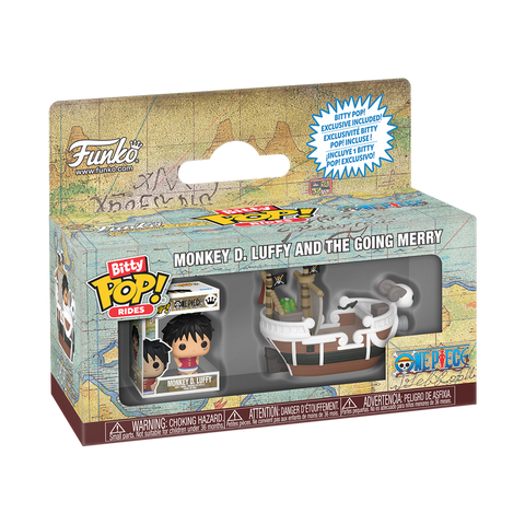 Bitty Pop! Rides Monkey D. Luffy and the Going Merry (Pre-Order)