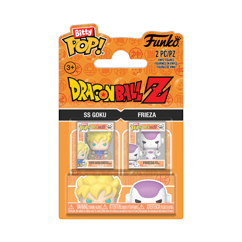Dragon Ball Z Goku and Frieza Funko Bitty Pop! Mini-Figure 2-Pack