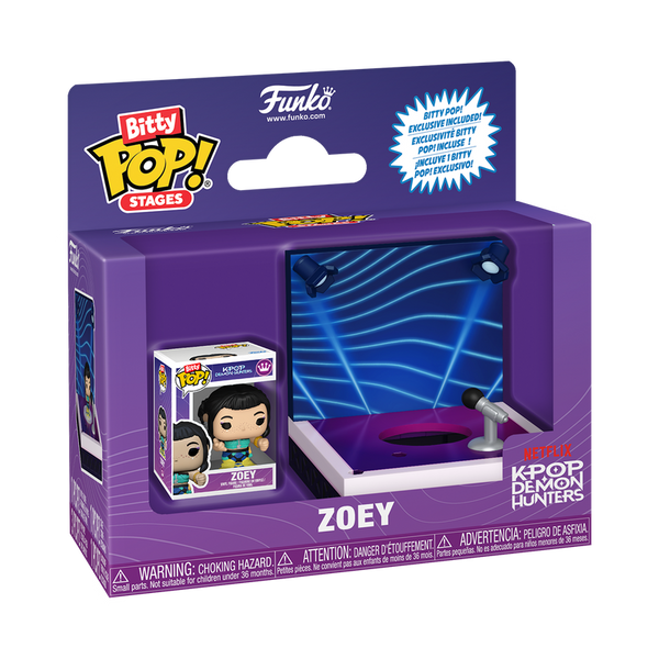 K-Pop Demon Hunters Bitty Pop! Stages Zoey (How It’s Done)