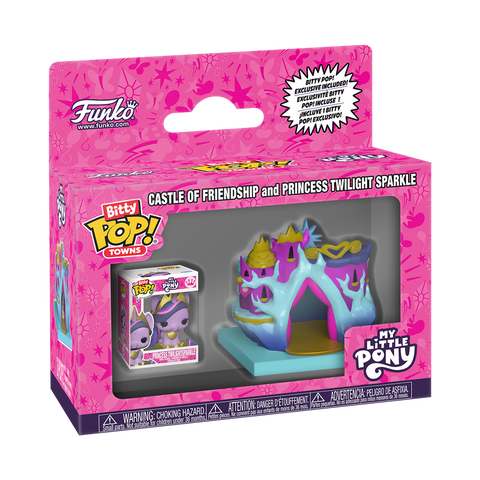 Bitty Pop! Towns Castle of Friendship and Princess Twilight Sparkle (Pre-Order)