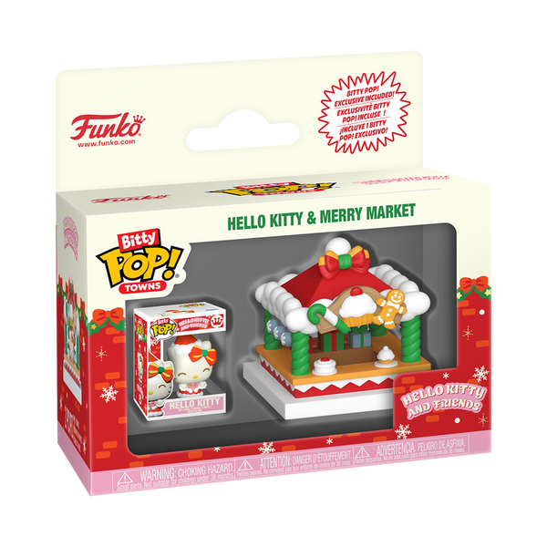 Bitty Pop! Towns Hello Kitty and Merry Market (Pre-Order)