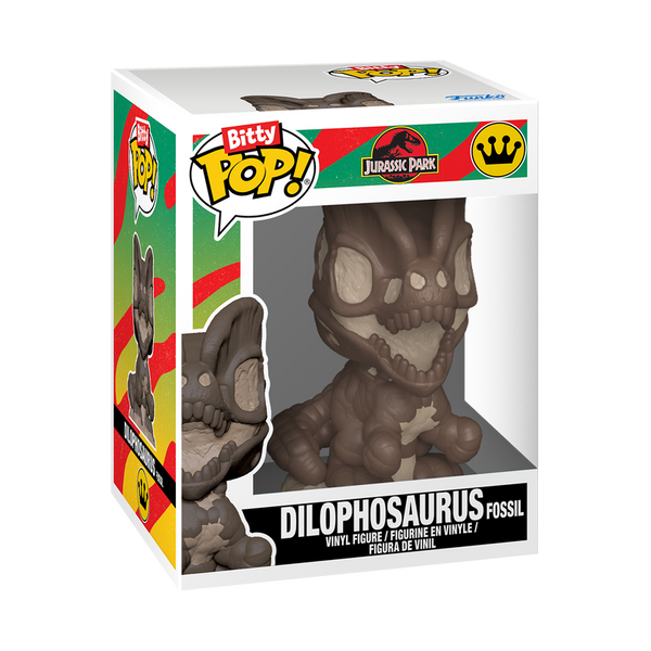 Jurassic Park Tyrannosaurus  and Dilophosaurus Funko Bitty Pop! Mini-Figure 2-Pack (Pre-Order)