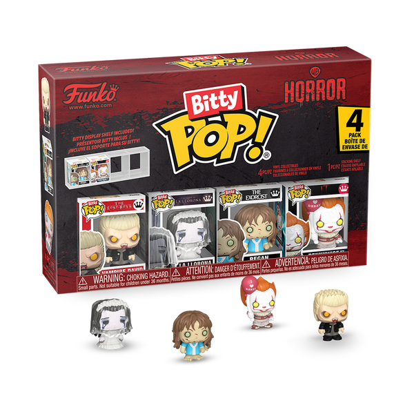 Horror WB Horror Series 1 Funko Bitty Pop! Mini-Figure 4-Pack - Specialty Series (Pre-Order)