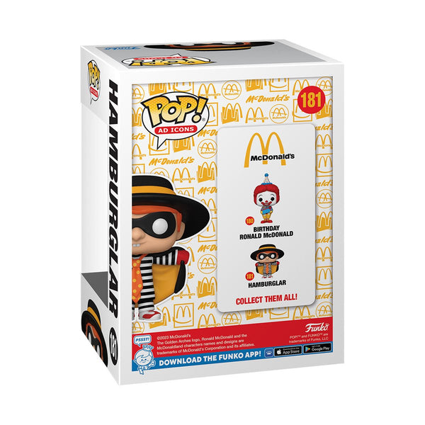 Funko Pop! Ad Icons: McDonalds - Hamburglar #181