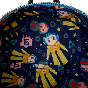 Loungefly - Coraline 15th Anniversary Laika Doll Metallic Cosplay Mini Backpack (Pre-Order)