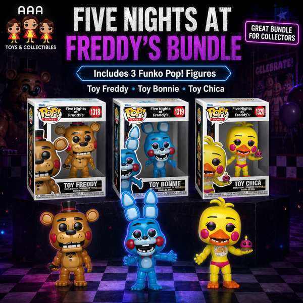 Five Nights at Freddy's Toy Funko Pop! Vinyl Figure Bundle of 3 (Pre-Order)