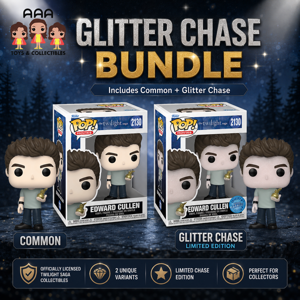 The Twilight Saga Edward Cullen Funko Pop! Vinyl Figure #2130 - Glitter Chase Bundle (Pre-Order)