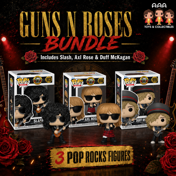 Guns N' Roses Wave 3 Funko Pop! Vinyl Figure Bundle of 3 (Pre-Order)