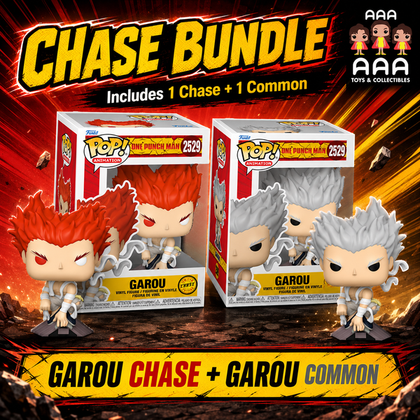 One Punch Man Garou Funko Pop! Vinyl Figure #2529 - Chase  Bundle (Pre-Order)