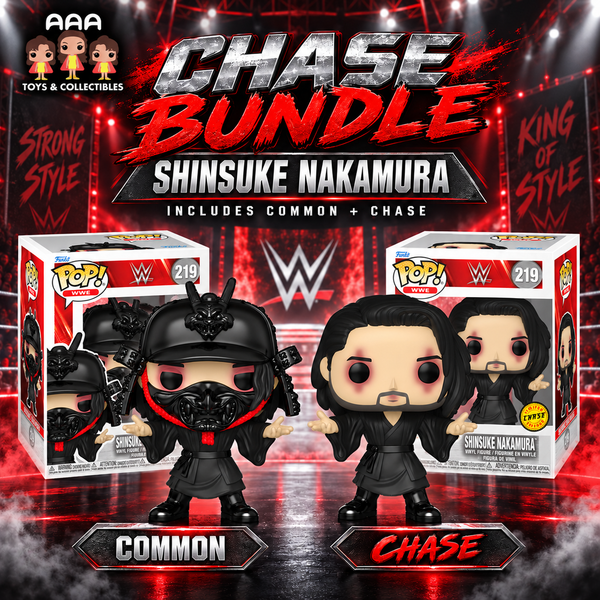 WWE Shinsuke Nakamura Funko Pop! Vinyl Figure #219 - Chase Bundle (Pre-Order)