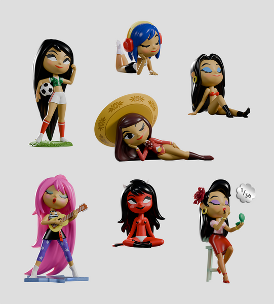 Chikitas Blind-Box Mini-Figure Individual Mystery Box