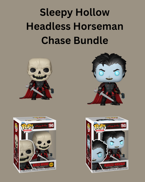 Funko Pop! Movies: Sleepy Hollow - Headless Horseman #1945 (Chase Bundle)