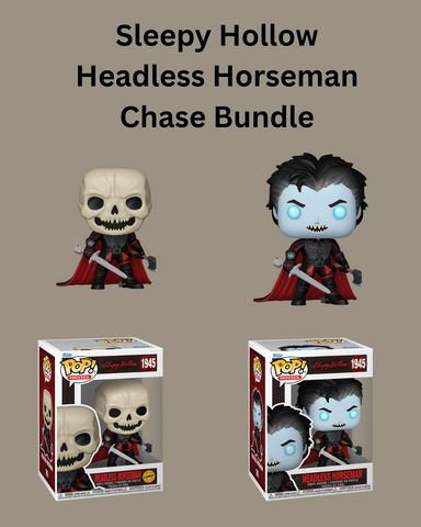 Funko Pop! Movies: Sleepy Hollow - Headless Horseman #1945 (Chase Bundle)