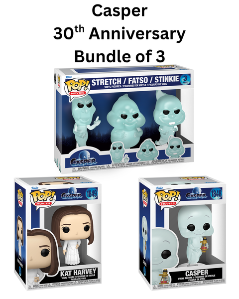 Funko Pop! Movies : Casper 30th Anniversary - Bundle of 3 (Pre-Order)