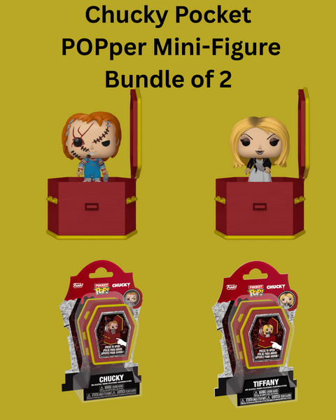 Chucky Pocket POPper Mini-Figure Bundle of 2