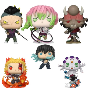 Funko Pop! Animation: Demon Slayer - Bundle of 4 Common Pops!, 1 Pop! Plus, & 1 Pop! Premium (Pre-Order)