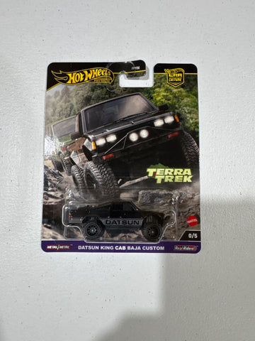 Hot Wheels Premium Car Culture Cars - Terra Trek - Datsun King Cab Baja Custom 0/5 - CHASE