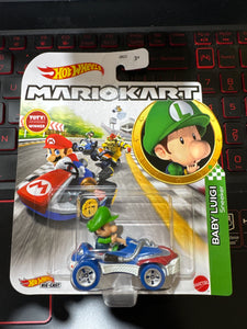 Hot Wheels - Mario Kart - Baby Luigi - Sneeker