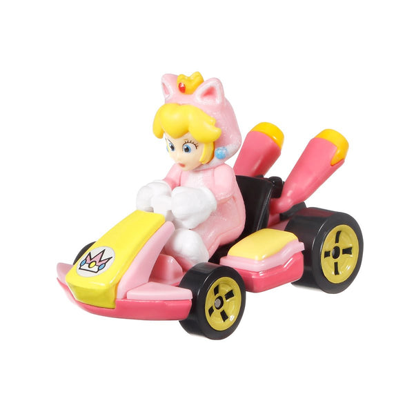 Hot Wheels - Mario Kart - Cat Peach Standard Kart
