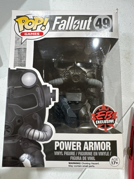 Funko Pop! Games: Fallout - Power Armor #49 (EB Games Exclusive)