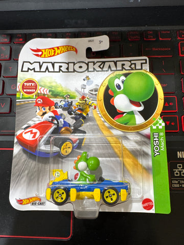 Hot Wheels - Mario Kart - Yoshi - Mach 8