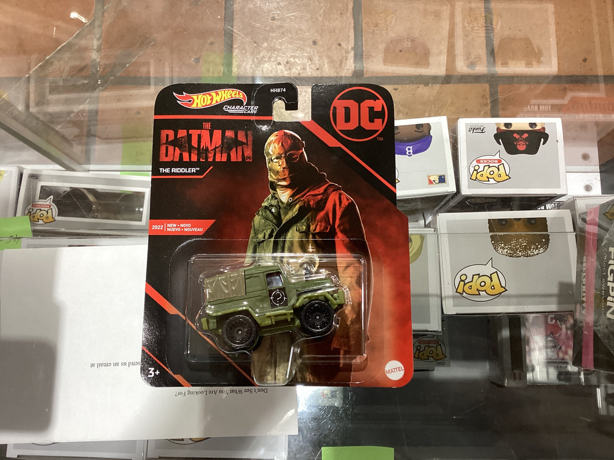 The Batman Riddler Cars Hot Wheels Character Cars - DC Studios - The Batman - The Riddler – AAA ...