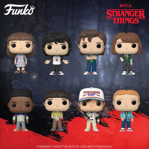 Funko Pop! TV: Stranger Things Season 4 Wave (In Stock)