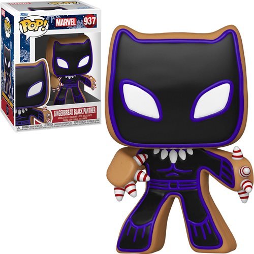 Funko Pop! Marvel: Holiday Gingerbread - Black Panther #937