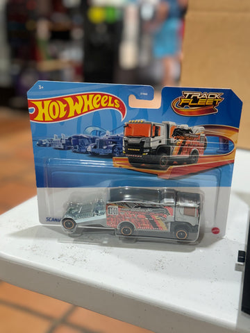 Hot Wheels Track Fleet - Scania Rally Truck (Redeco)