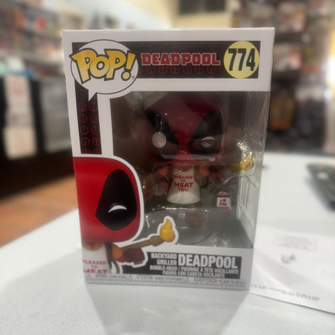 Funko POP! Marvel: Deadpool 30th Anniversary - Backyard Griller Deadpool