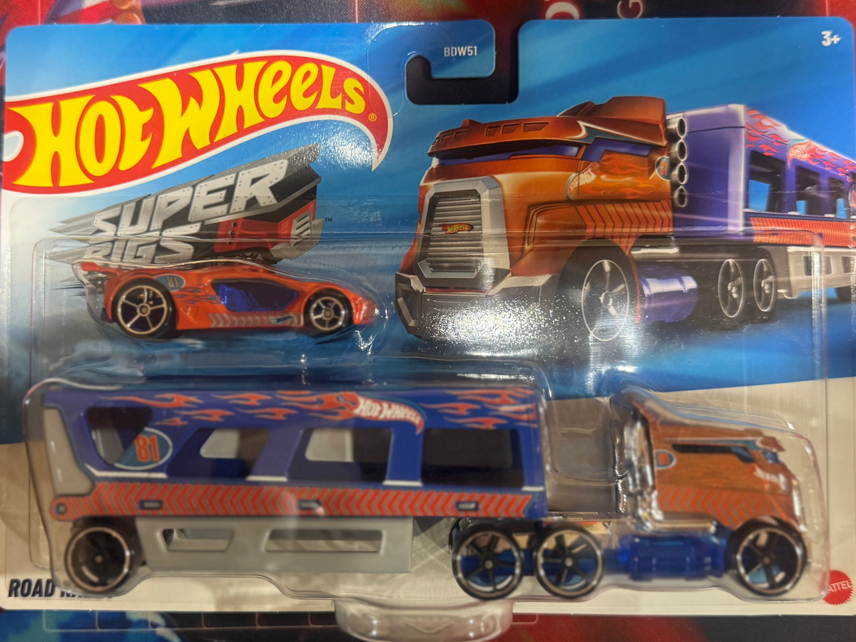 Hot Wheels Super Hauling Rig and Car - Road Rally – AAA Toys and ...