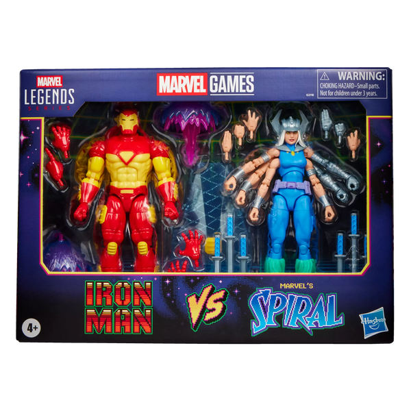 Marvel Legends Series Iron Man vs Spiral 6-Inch Action Figures  (Pre-Order)