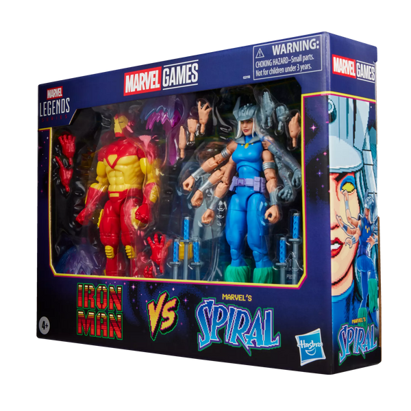 Marvel Legends Series Iron Man vs Spiral 6-Inch Action Figures  (Pre-Order)