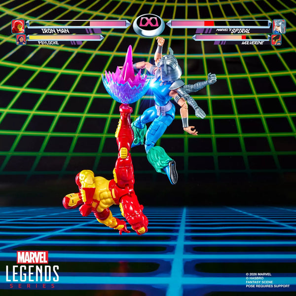 Marvel Legends Series Iron Man vs Spiral 6-Inch Action Figures  (Pre-Order)