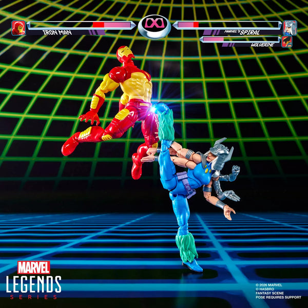Marvel Legends Series Iron Man vs Spiral 6-Inch Action Figures  (Pre-Order)